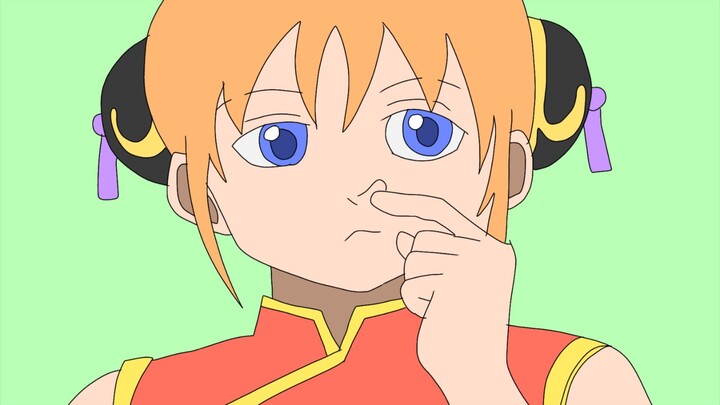 Gambarin Kagura yg entah lah liat sndiri lagi ngapain (di opening)