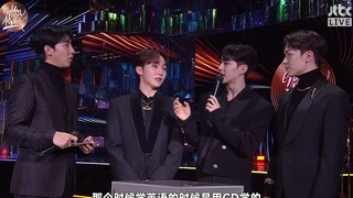 【SVT_ZER·0】220108 سيفنتين جوائز جولدن ديسك مقابلة فرقة التمائم المولودة في عام النمر محطة زيرو مع تر