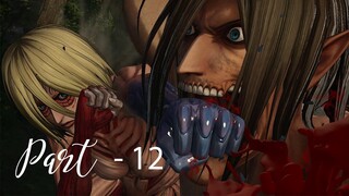Attack on Titan - Gameplay Walkthrough Part 12  -   Death Of Levi Squad