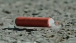 The moment of the cannon explosion