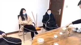 苦中作乐的武汉人民