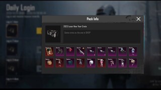 New Event Free 2023 Lunar New Year Crate PUBG Mobile Kr