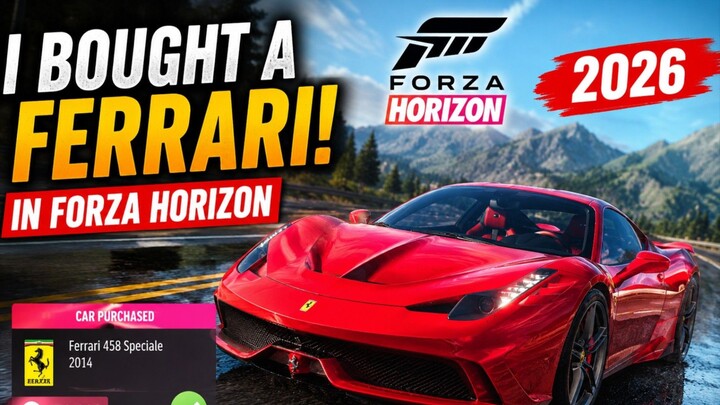 I BOUGHT MY FERRARI 😱