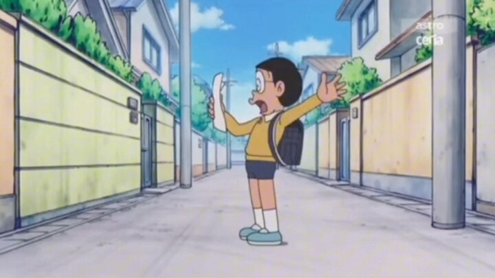 Doraemon episode 304 - Apa , Biar Betul Nobita Dapat Markah 100 !! (Bahasa Melayu)