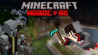 Ang Sobrang Nakakapagod na Raid! | Hardcore Minecraft #8