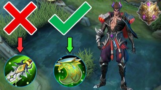 Yu Zhong Best Build | Top 1 Global Yu Zhong Build / Yu Zhong Mobile Legends 2020