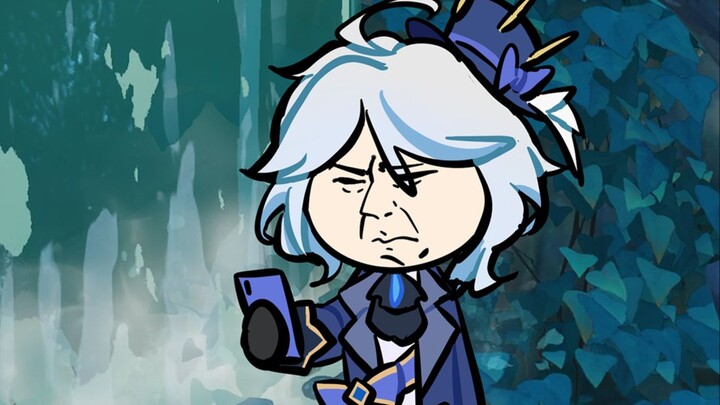 【萌新整活】芙宁娜：艺术可以接地气，但不能接地府