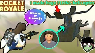 Rocket Royale: I built the first ever Helicopter...