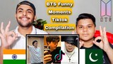 Pakistan Reaction | BTS Funny Moments Tiktok Compilation