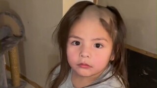 When the mother came home and saw three little bald guys, her blood pressure went up...