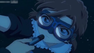 Detective Conan · Ke Ai, the deleted clip of the movie leaked, under the water, Ke Ai kissed, Conan 