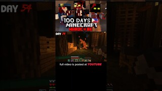 sneak peek 100 days in a zombie apocalypse #filipino #minecraft #100daysinminecraft