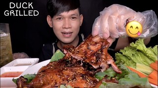 MUKBANG EATING SPICY DUCK GRILLED | MukBang Eating Show ( Eat Delicious )