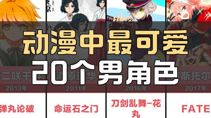 20 karakter laki-laki paling imut dalam anime, lebih banyak daripada perempuan!