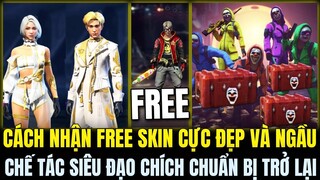 OB34 CÁCH NHẬN FREE SKIN CỰC ĐẸP VÀ NGẦU, CHẾ TÁC SIÊU ĐẠO CHÍCH CHUẨN BỊ QUAY TRỞ LẠI |Free Fire