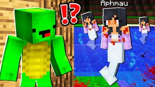 Why Creepy APHMAU Mermaid ATTACK MIKEY and JJ at 3:00am ? - in Minecraft Maizen