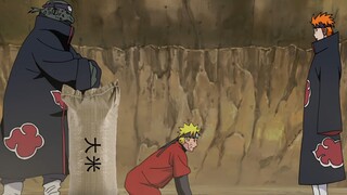 Sebuah spoof dari seri Naruto yang belum pernah Anda lihat, Naruto berlutut dan memberi Pain sekanto