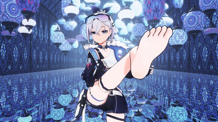 【Star Iron MMD/Jade Foot Silver Wolf】Jade Foot Girl🥵🥵