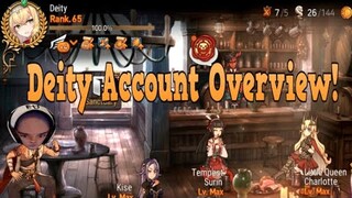 Deity Account Overview October 2020 EU Server - Epic Seven