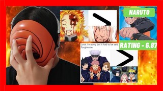 Naruto Is 6.87 /10 !? | React to Naruto Hot Takes !!!