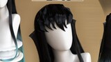 [Daily Life of Mao Niang] Demon Slayer Kasumibushi Tokito Muichiro cosplay wig styling video tutoria