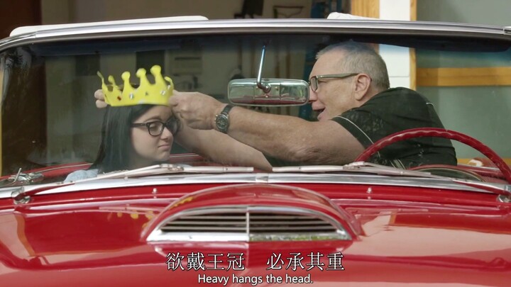 [Modern Family] The second daughter gets accepted to Caltech, and old man Jay personally bestows the