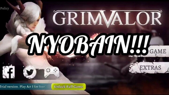 GRIMVALOR, best hack and slash !!!