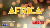 Africa Toto | Karaoke Version |🎼📀▶️