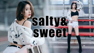 【竖版】不容错过的纯欲大姐姐酷飒翻跳SALTY&SWEET- AESPA