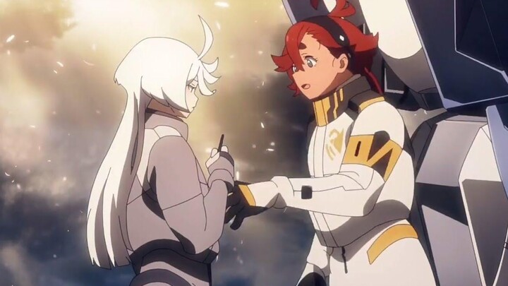 คุณเป็นคู่หมั้นของฉัน ~ โมบิลสูทกันดั้ม แม่มดจากดาวพุธ ตอนที่ 1 の魔水星女