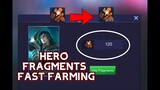 HOW TO GET HERO FRAGMENTS FAST AND EASY | HERO FRAGMENTS HACK | MOBILE LEGENDS HACK