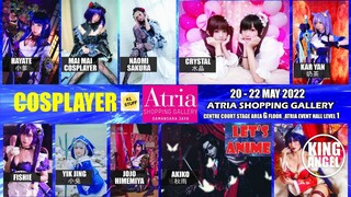 Let's Anime Cosplay Event | 20 - 22 May 2022 | Atria Shopping Gallery, Petaling Jaya