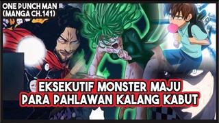 (Manga OPM 141) | SERANGAN BALIK!!! Eksekutif Asosiasi Monster Menyerang Para Pahlawan!!!