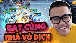 GIÁO ÁN BAY CÙNG NHÀ VÔ ĐỊCH VỚI GAREN 3 ⭐⭐⭐ | ĐỘI HÌNH 4 MẬT THÁM 3 PHI CÔNG 3 HẮC TINH