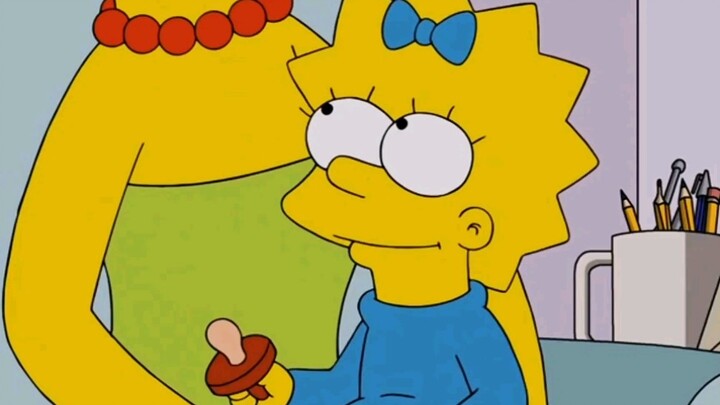 "The Simpsons" ดูชีวิตของ Maggie Maggie ในสามนาที
