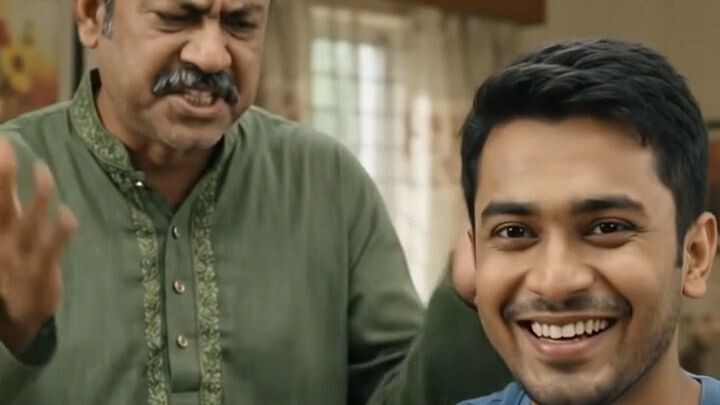 Dad Wants Me to Get Married, But I Only Want Biryani 😂 | Bangla Comedy AI Video