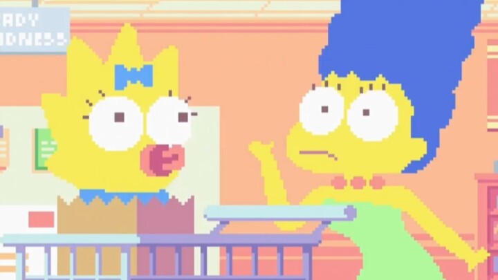 Bạn đã xem phiên bản pixel của The Simpsons chưa?