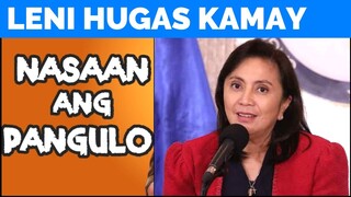 LENI ROBREDO hugas kamay sa #NasaanAngPangulo, pero nabuking, nahu-li sa sariling bibig