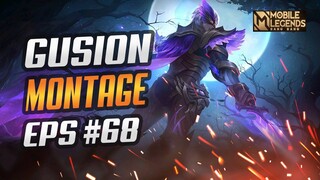 GUSION NIGHT OWL ROBOTIC FINGERS ⚡️ | GUSION MONTAGE #68 | RANK HIGHLIGHTS | MLBB