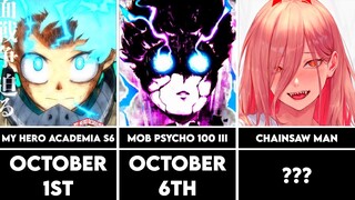 Anime Series Coming Out In October 2022