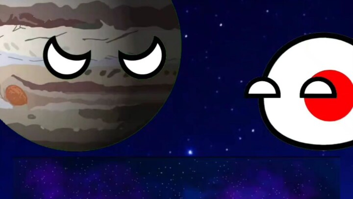 Little Earth is so pitiful, but it still loves its little friends the most! #PlanetAnimation #2D #Ki