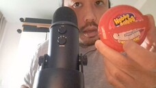 ASMR EATING GUM CHEWING & MIC BRUSHING ✨