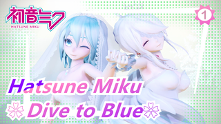 Hatsune Miku|❀Dive to Blue❀ Miku &Haku in white wedding dress~_1