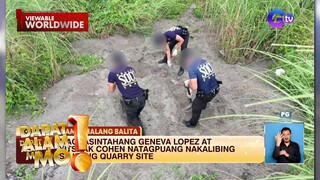 Mga suspek sa pagpatay sa beauty contestant at nobyo nito, hawak na ng pulisya | Dapat Alam Mo!