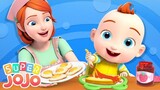 Breakfast Time +More | Yummy Song | Super JoJo - Nursery Rhymes | Playtime with Friends