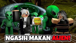 KACAU! KALI INI KITA NGANTER BURGER KE ALIEN??? 👽😱👽 | Roblox Indonesia