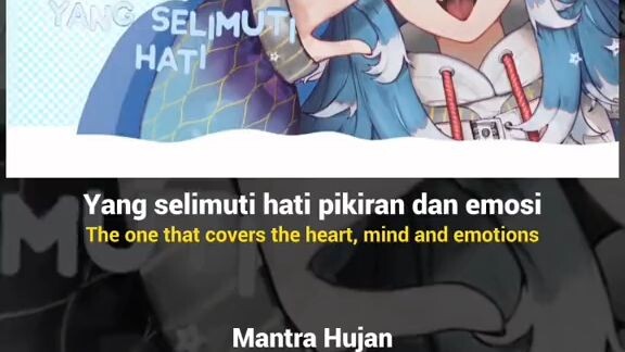 [ORIGINAL SONG MV]     Mantra Hujan - Kobo Kanaeru    [Hololive Indonesia 3rd Gen]