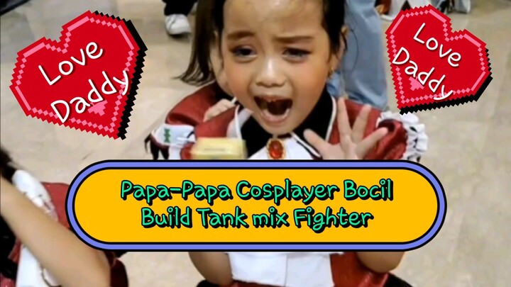 Papa-Papa para Cosplayer Bocil. Build tank mix fighter 🔥❤ #JPOPENT #bestofbest  #aizuka