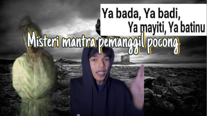 Misteri mantra pemanggil pocong😱😱😱
