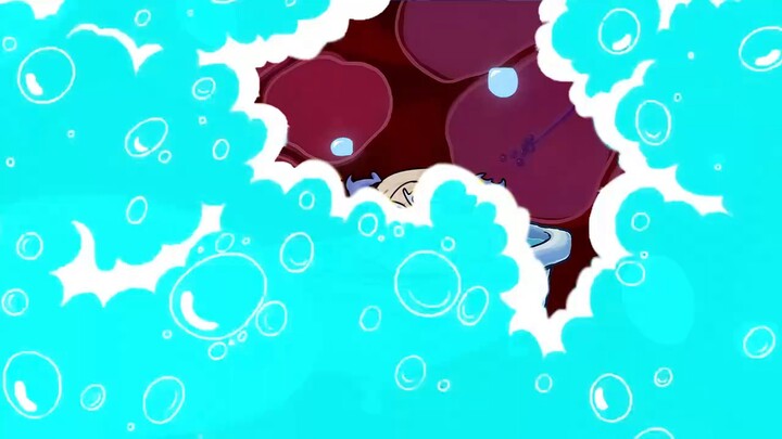 Katisia bekerja secara ilegal di Krusty Krab